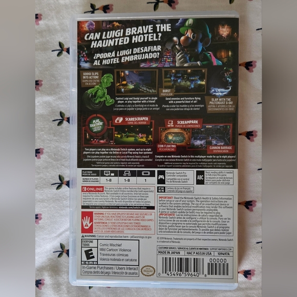 Luigi's Mansion 3 - Nintendo Switch game - Picture 3 of 3